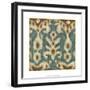 Ikat Motif I-Chariklia Zarris-Framed Art Print