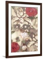 Ikat Rose I-Marietta Cohen-Framed Art Print