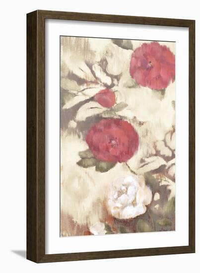 Ikat Rose III-Marietta Cohen-Framed Art Print