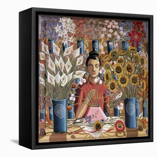 Ikebana, 2015-PJ Crook-Framed Stretched Canvas
