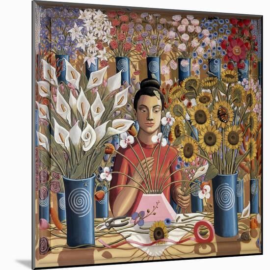 Ikebana, 2015-PJ Crook-Mounted Giclee Print