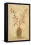 Ikebana Pink Blossoms-Cheri Blum-Framed Stretched Canvas