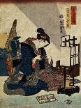 Station 29, Mitsuke (From the Series the Beauties of Tokaido), C1830-C1835-Ikeda Eisen-Framed Giclee Print