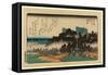 Ikegami No Bansho-Utagawa Hiroshige-Framed Stretched Canvas