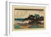 Ikegami No Bansho-Utagawa Hiroshige-Framed Giclee Print