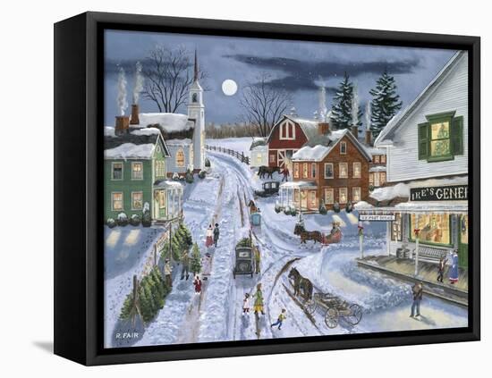 Ikes General Store-Bob Fair-Framed Stretched Canvas