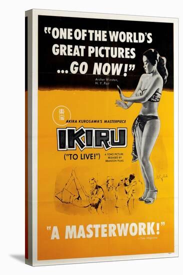 Ikiru, (AKA to Live), 1952-null-Stretched Canvas
