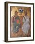 Ikon of the Holy Trinity, 17th century-Unknown-Framed Giclee Print