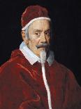 Portrait of Pope Clement X-Il Baciccio-Framed Stretched Canvas