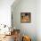 Il bacio-Gustav Klimt-Framed Stretched Canvas displayed on a wall