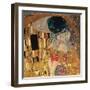 Il bacio-Gustav Klimt-Framed Art Print