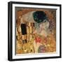 Il bacio-Gustav Klimt-Framed Art Print