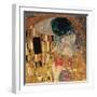 Il bacio-Gustav Klimt-Framed Art Print