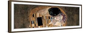 Il bacio-Gustav Klimt-Framed Premium Giclee Print