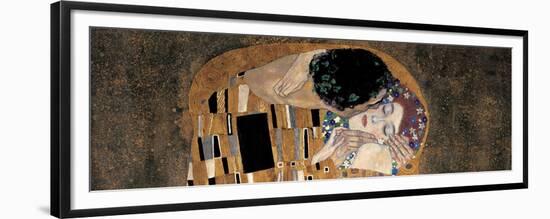 Il bacio-Gustav Klimt-Framed Premium Giclee Print