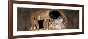 Il bacio-Gustav Klimt-Framed Art Print