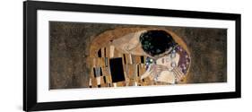 Il bacio-Gustav Klimt-Framed Art Print