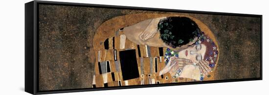 Il bacio-Gustav Klimt-Framed Stretched Canvas