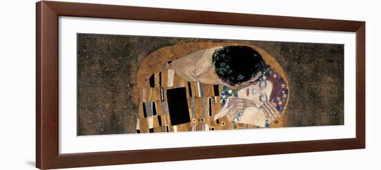 Il bacio-Gustav Klimt-Framed Art Print