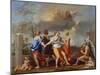 Il Ballo Della Vita Humana (A Dance to the Music of Time), 1638-1640 for Clemens Ix-Nicolas Poussin-Mounted Giclee Print