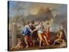 Il Ballo Della Vita Humana (A Dance to the Music of Time), 1638-1640 for Clemens Ix-Nicolas Poussin-Stretched Canvas