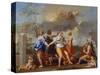 Il Ballo Della Vita Humana (A Dance to the Music of Time), 1638-1640 for Clemens Ix-Nicolas Poussin-Stretched Canvas
