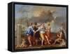 Il Ballo Della Vita Humana (A Dance to the Music of Time), 1638-1640 for Clemens Ix-Nicolas Poussin-Framed Stretched Canvas