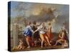 Il Ballo Della Vita Humana (A Dance to the Music of Time), 1638-1640 for Clemens Ix-Nicolas Poussin-Stretched Canvas