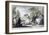 Il Ballo (The Dance), 1790-Giuseppe Piattoli-Framed Giclee Print