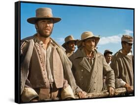 IL BUONO, IL BRUTO, IL CATTIVO / THE GOOD THE BAD AND THE UGLY, 1966 directed by SERGIO LEONE (phot-null-Framed Stretched Canvas