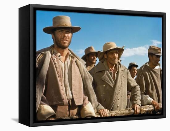 IL BUONO, IL BRUTO, IL CATTIVO / THE GOOD THE BAD AND THE UGLY, 1966 directed by SERGIO LEONE (phot-null-Framed Stretched Canvas