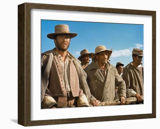 IL BUONO, IL BRUTO, IL CATTIVO / THE GOOD THE BAD AND THE UGLY, 1966 directed by SERGIO LEONE (phot-null-Framed Photo