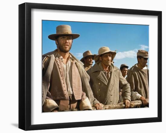 IL BUONO, IL BRUTO, IL CATTIVO / THE GOOD THE BAD AND THE UGLY, 1966 directed by SERGIO LEONE (phot-null-Framed Photo