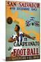 Il Campeonato De Foot-Ball-Artes Graficas-Mounted Art Print