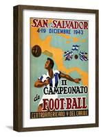 Il Campeonato De Foot-Ball-Artes Graficas-Framed Art Print