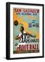 Il Campeonato De Foot-Ball-Artes Graficas-Framed Art Print