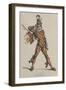 Il Capitan Spavento, Italian Theater Costume-Maurice Sand-Framed Giclee Print