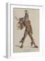 Il Capitan Spavento, Italian Theater Costume-Maurice Sand-Framed Giclee Print