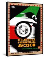 Il Carrera Panamericana Mexico-Carlo Vega-Framed Stretched Canvas