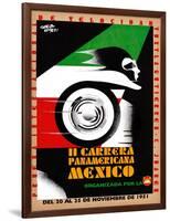 Il Carrera Panamericana Mexico-Carlo Vega-Framed Art Print