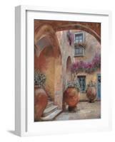 Il Cortile dell'arco-Guido Borelli-Framed Giclee Print