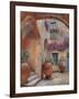 Il Cortile dell'arco-Guido Borelli-Framed Giclee Print