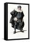 Il Dottore Baloardo costume-Maurice Sand-Framed Stretched Canvas