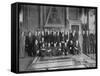 Il Duce Poses, Fa Tour, Palazzo Di Venezia, Rome, Italy, 1933-null-Framed Stretched Canvas