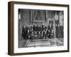 Il Duce Poses, Fa Tour, Palazzo Di Venezia, Rome, Italy, 1933-null-Framed Giclee Print