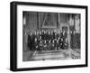 Il Duce Poses, Fa Tour, Palazzo Di Venezia, Rome, Italy, 1933-null-Framed Giclee Print