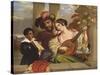 Il Duetto-William Etty-Stretched Canvas