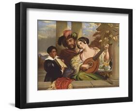 Il Duetto-William Etty-Framed Giclee Print