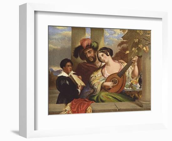 Il Duetto-William Etty-Framed Giclee Print