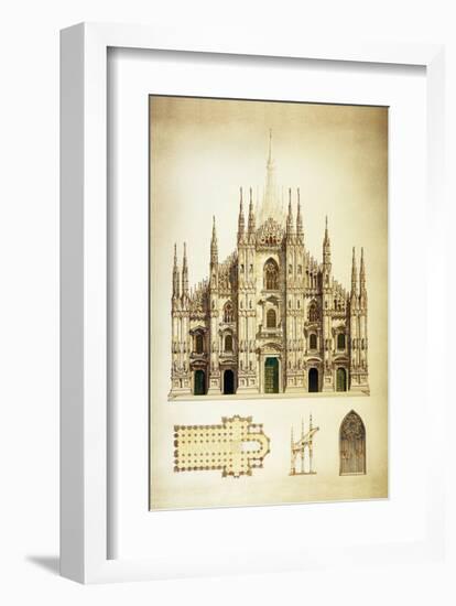 Il Duomo di Milano-Libero Patrignani-Framed Art Print